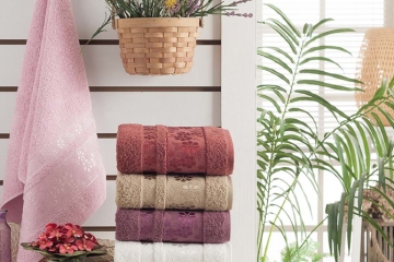 Purry Cotton Hyacinth Towel